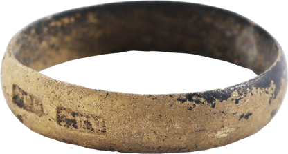 EUROPEAN MAN’S WEDDING RING, 17TH-18TH CENTURY, SIZE 10 ¼ - Fagan Arms