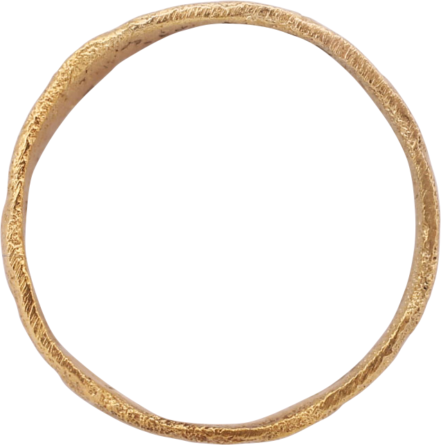 EUROPEAN WOMAN’S WEDDING RING C.1250-1500, SIZE 5 ½ - Fagan Arms