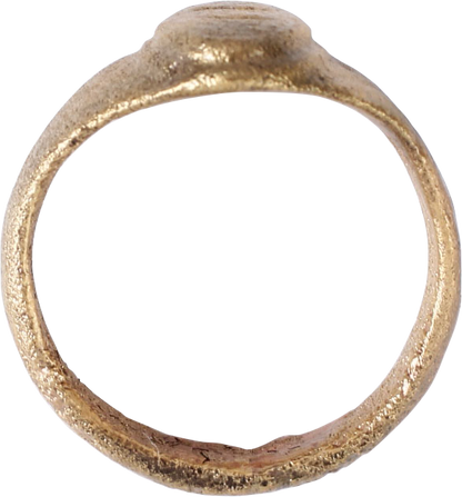 LATE MEDIEVAL WOMAN'S FASHION RING, SIZE 6 ¾ - Royalty Rings