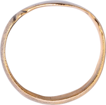 EUROPEAN BETROTHAL RING C.1600-1700, SIZE 8 ¾ - Royalty Rings