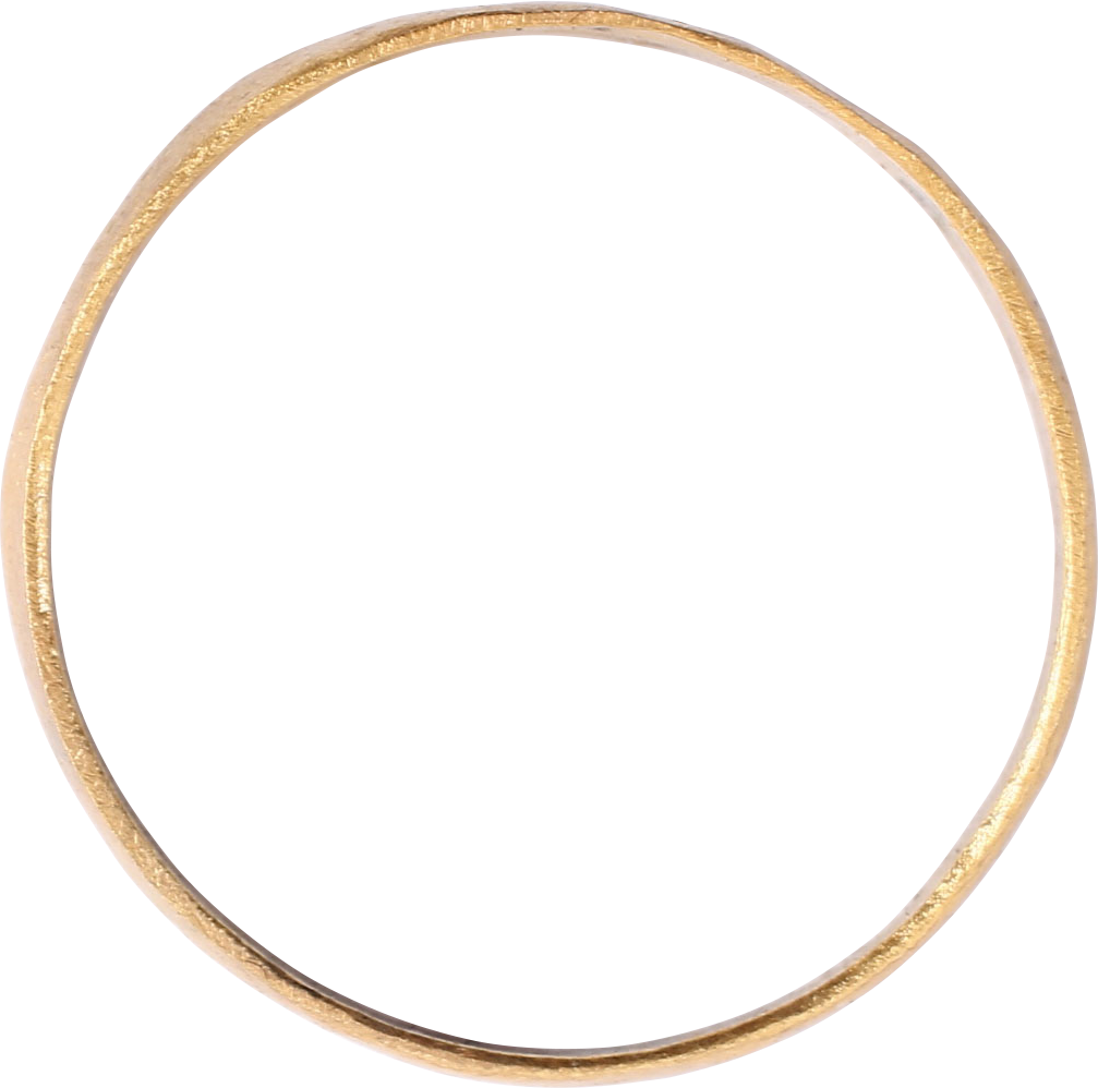 RARE VARIATION VIKING WEDDING RING, 850-1000 AD, SIZE 11 - Fagan Arms