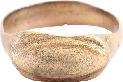 ANCIENT ROMAN/MEDIEVAL EVIL EYE RING, 4TH-8TH CENTURY AD, SIZE 10 - Royalty Rings