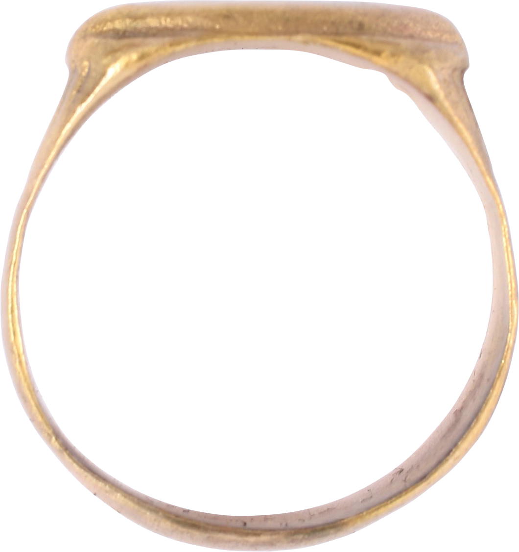 ANCIENT ROMAN/MEDIEVAL EVIL EYE RING, 4TH-8TH CENTURY AD, SIZE 10 - Royalty Rings