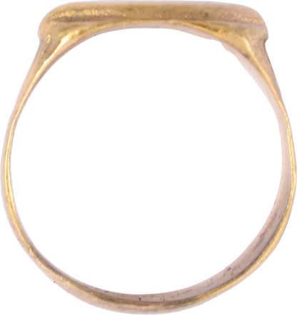ANCIENT ROMAN/MEDIEVAL EVIL EYE RING, 4TH-8TH CENTURY AD, SIZE 10 - Royalty Rings