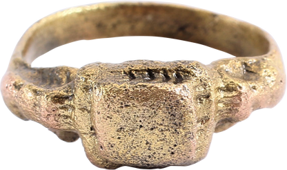 BYZANTINE MEDIEVAL EUROPEAN RING C.800-1000 AD, SIZE 7 - Fagan Arms