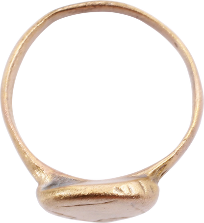 VIKING HEART RING C.900-1050 AD, SIZE 8 ¾ - Royalty Rings
