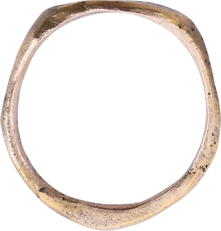 ROMAN SIGNET RING, 2ND-5TH CENTURY AD, SIZE 3 1/4 - Fagan Arms