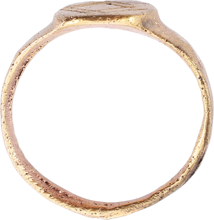 MEDIEVAL EUROPEAN RING, 900-1200 AD SIZE 2 1/2 - Royalty Rings