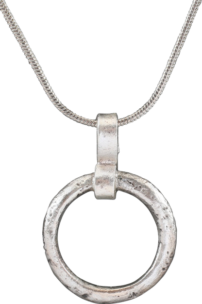CELTIC PROSPERITY RING NECKLACE, C.400-100 BC - Picardi Jewelry