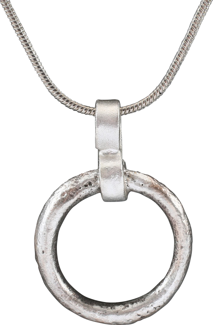 CELTIC PROSPERITY RING NECKLACE, C.400-100 BC - Picardi Jewelry
