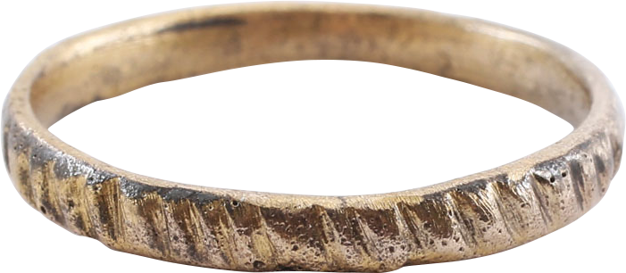 ANCIENT VIKING WEDDING RING SIZE 6 1/2 - Royalty RIngs