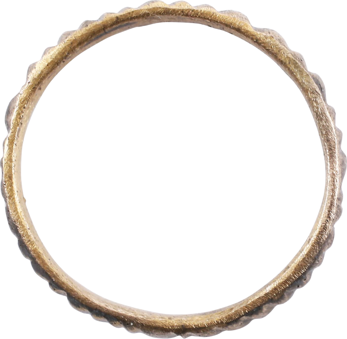 ANCIENT VIKING WEDDING RING SIZE 6 1/2 - Royalty RIngs