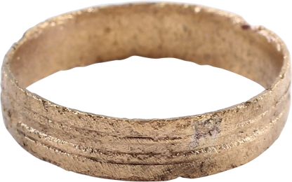 VIKING WEDDING RING, 850-1050 AD, SIZE 8 1/4 - Royalty Rings