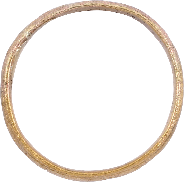 EUROPEAN WEDDING RING C.1400-60 SIZE 8 ¾ - Royalty Rings