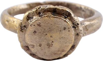 MEDIEVAL “BLESSING” RING, 10TH-16TH CENTURY AD, SIZE 2 - Royalty Rings