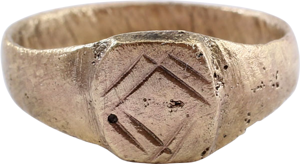 MEDIEVAL EUROPEAN RING, SIZE 3 1/2 - Royalty Rings