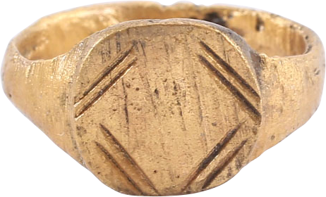 MEDIEVAL EUROPEAN RING, SIZE 3 ¼ - Royalty Rings