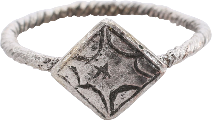 ENGLISH WEDDING RING C.1500-1600, SIZE 8 ¾ - Fagan Arms