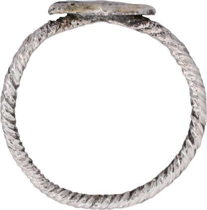 ENGLISH WEDDING RING C.1500-1600, SIZE 8 ¾ - Fagan Arms