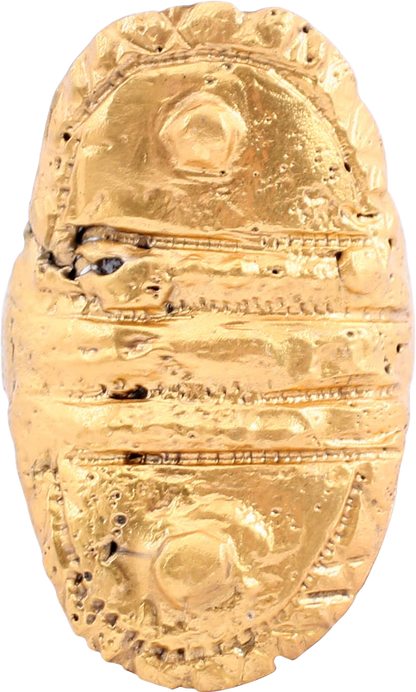 RARE VIKING SHIELD RING C. 9TH-10TH CENTURY, SIZE 10 - Royalty Rings
