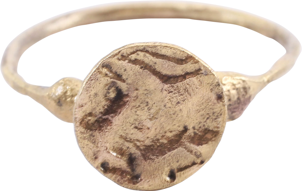 ROMAN SIGNET RING 1st-4th CENTURY AD SIZE 10 3/4 - Royalty Rings