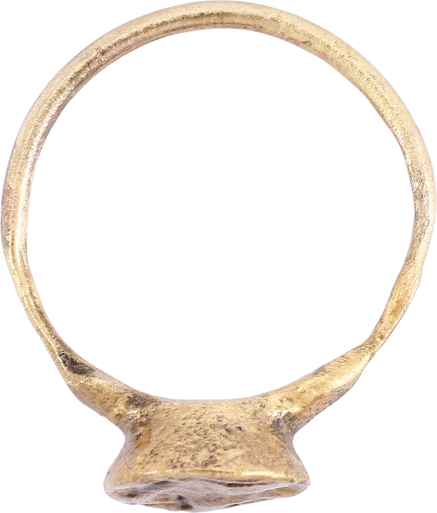 ROMAN SIGNET RING 1st-4th CENTURY AD SIZE 10 3/4 - Royalty Rings