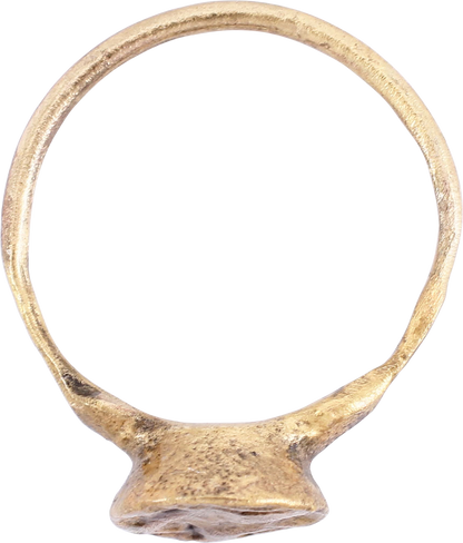 ROMAN SIGNET RING 1st-4th CENTURY AD SIZE 10 3/4 - Royalty Rings