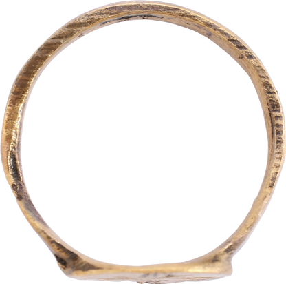 MEDIEVAL EUROPEAN RING, 15TH-18TH CENTURY AD SIZE 6 3/4 - Royalty Rings