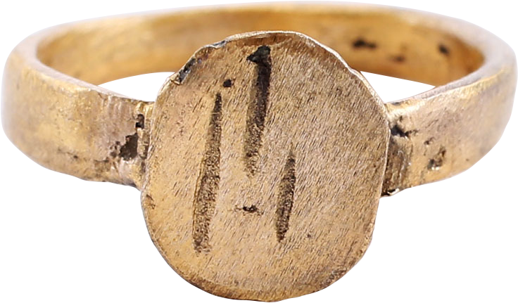LATE ROMAN/BYZANTINE RING, SIZE 1 3/4 - Royalty Rings