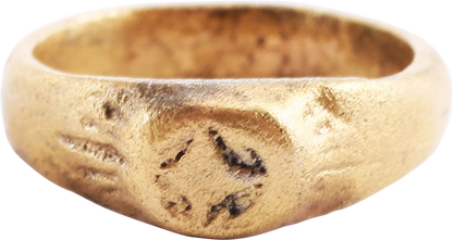MEDIEVAL CHRISTIAN RING C.5TH-9TH CENTURY AD, SIZE 3 - Royalty Rings