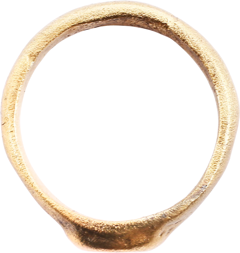MEDIEVAL CHRISTIAN RING C.5TH-9TH CENTURY AD, SIZE 3 - Royalty Rings