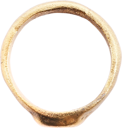 MEDIEVAL CHRISTIAN RING C.5TH-9TH CENTURY AD, SIZE 3 - Royalty Rings