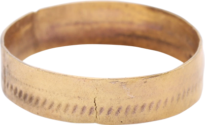 ANCIENT VIKING WEDDING RING, SIZE 9 ½ - Royalty Rings