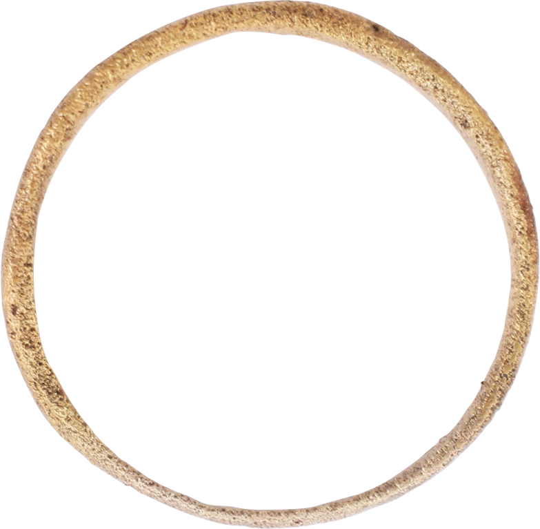 MEDIEVAL EUROPEAN PEASANTS WEDDING RING, SIZE 6 ¾ - Royalty Rings