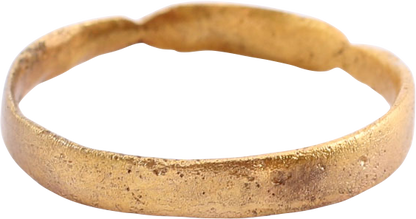 MEDIEVAL EUROPEAN WEDDING RING, SIZE 8 ½ - Royalty Rings