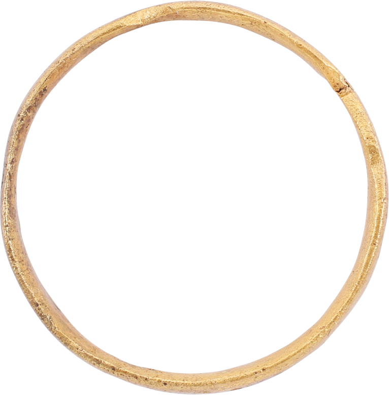 MEDIEVAL EUROPEAN WEDDING RING, SIZE 8 ½ - Royalty Rings