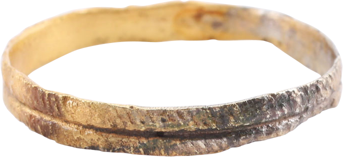 RARE VARIATION VIKING WEDDING RING, SIZE 10 ¾ - Fagan Arms