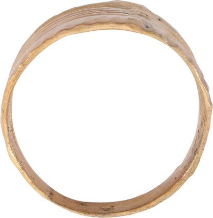 VIKING SHIELD RING, C. 9TH-10TH CENTURY, SIZE 10-10 ¼ - Fagan Arms