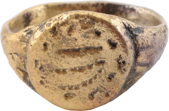 ROMAN SIGNET RING 1ST-4TH CENTURY AD, SIZE 6 - Fagan Arms