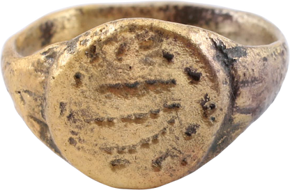ROMAN SIGNET RING 1ST-4TH CENTURY AD, SIZE 6 - Fagan Arms