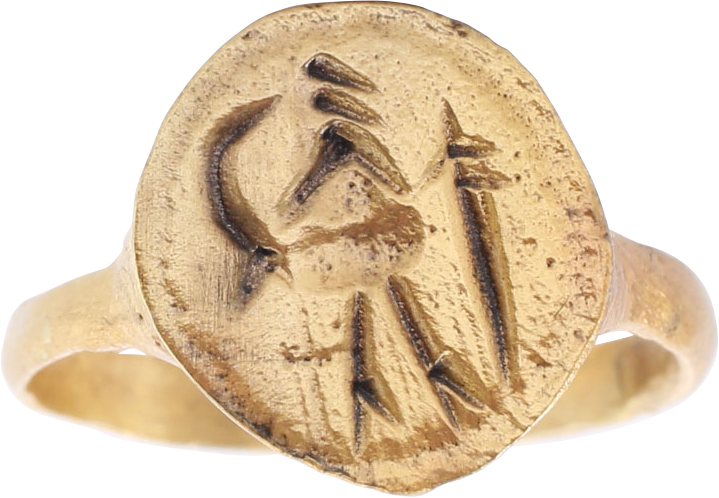 GRECO ROMAN RING C.100BC-100AD, SIZE 8 - Royalty Rings