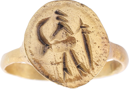 GRECO ROMAN RING C.100BC-100AD, SIZE 8 - Royalty Rings