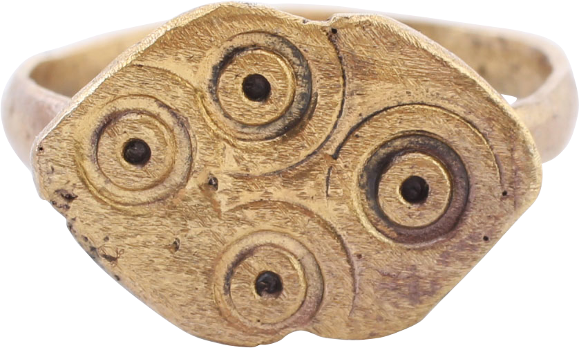 MEDIEVAL ANGLO-SAXON (ENGLISH) RING, 7TH-9TH CENTURY AD, SIZE 8 - Fagan Arms