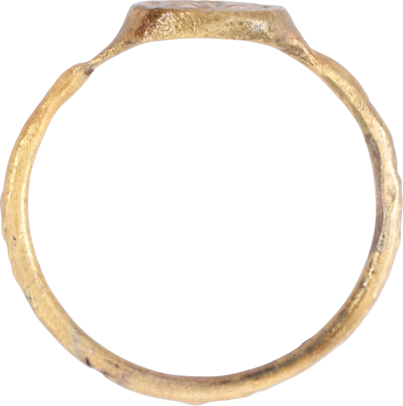 MEDIEVAL EUROPEAN CHRISTIAN RING 9TH-11TH CENTURY SIZE 9 1/2 - Royalty Rings