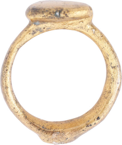 VIKING HEART RING, 11TH CENTURY, SIZE 5 - Royalty Rings