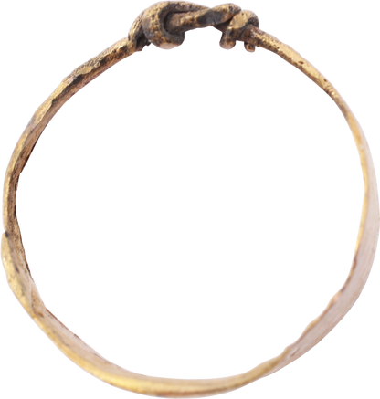 RARE CELTIC FINGER RING C.400-100 BC, SIZE 8 1/2 - Royalty Rings