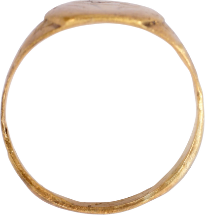 MEDIEVAL EUROPEAN RING, C.750-1100 AD, SIZE 8 ¾ - Royalty Rings