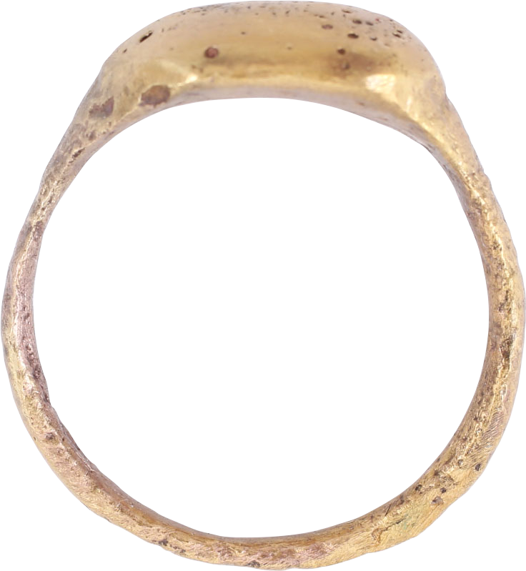 VIKING WARRIOR'S PINKY RING, SIZE 8 - Fagan Arms