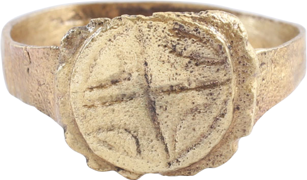 MEDIEVAL EUROPEAN RING, SIZE 9 - Royalty Rings