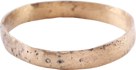 ANCIENT VIKING WEDDING RING, SIZE 8 3/4 - Royalty Rings